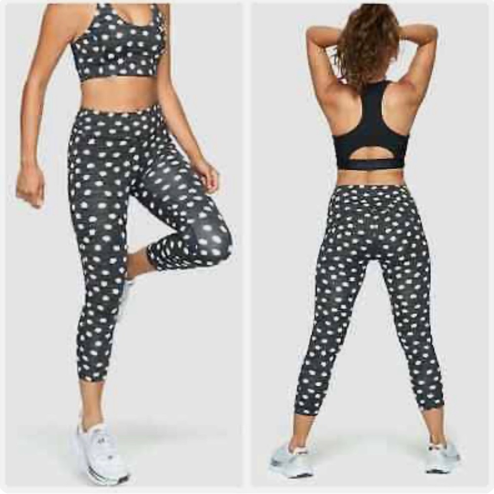 NWOT Outdoor Voices Techsweat Polka Dot